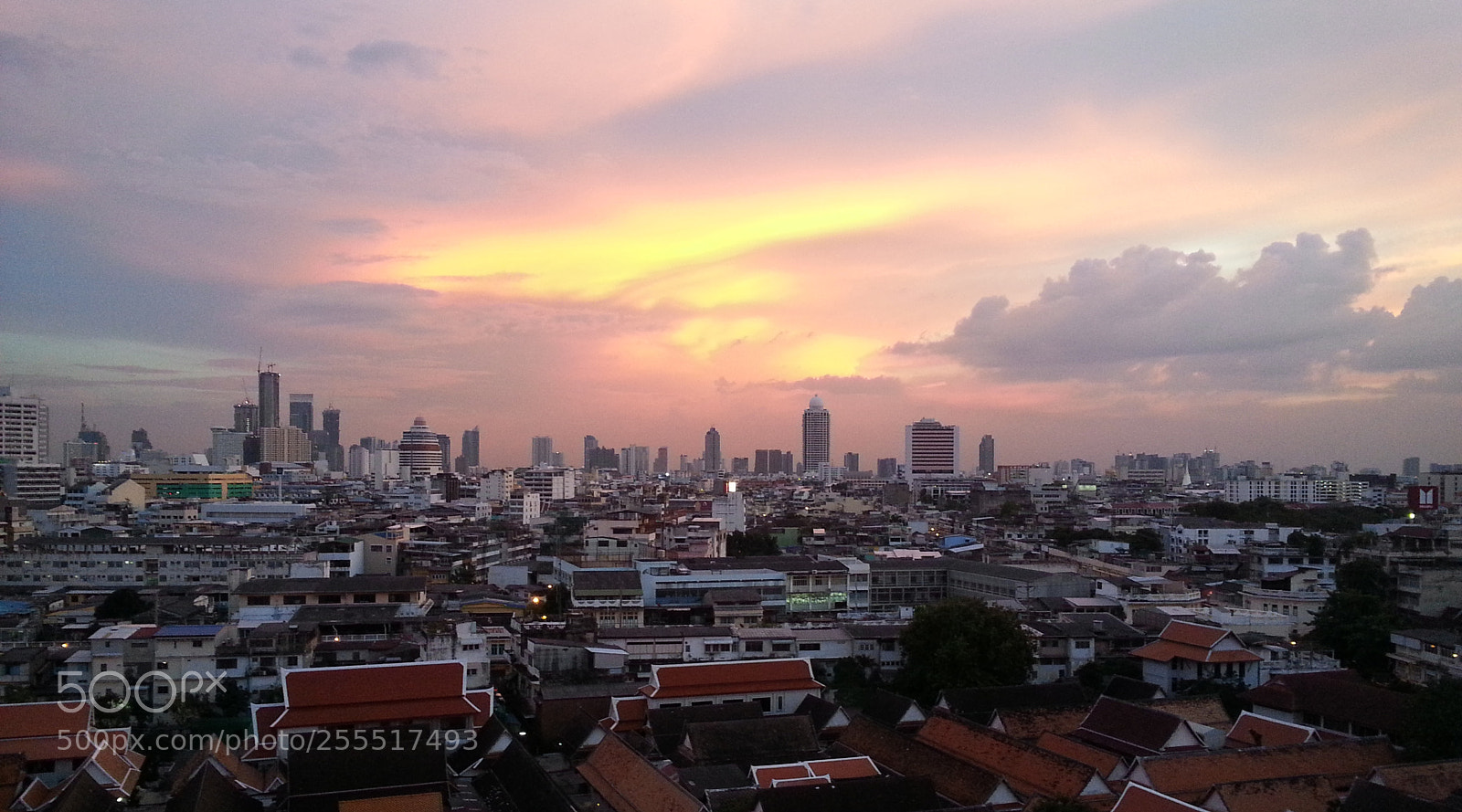 Samsung Galaxy S3 sample photo. Bangkok skyline photography