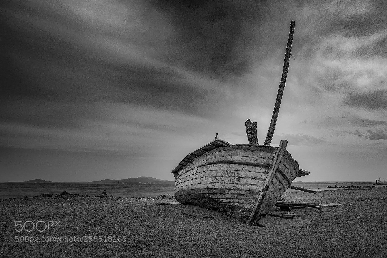 Nikon D5300 sample photo. The abandoned boat photography