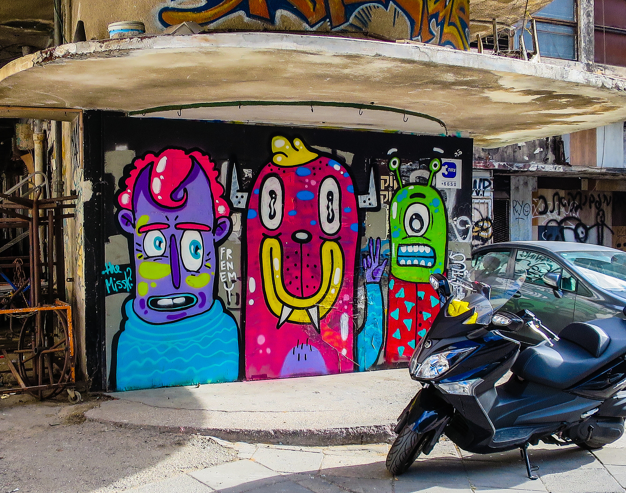 Canon PowerShot S120 sample photo. Tel aviv street art photography