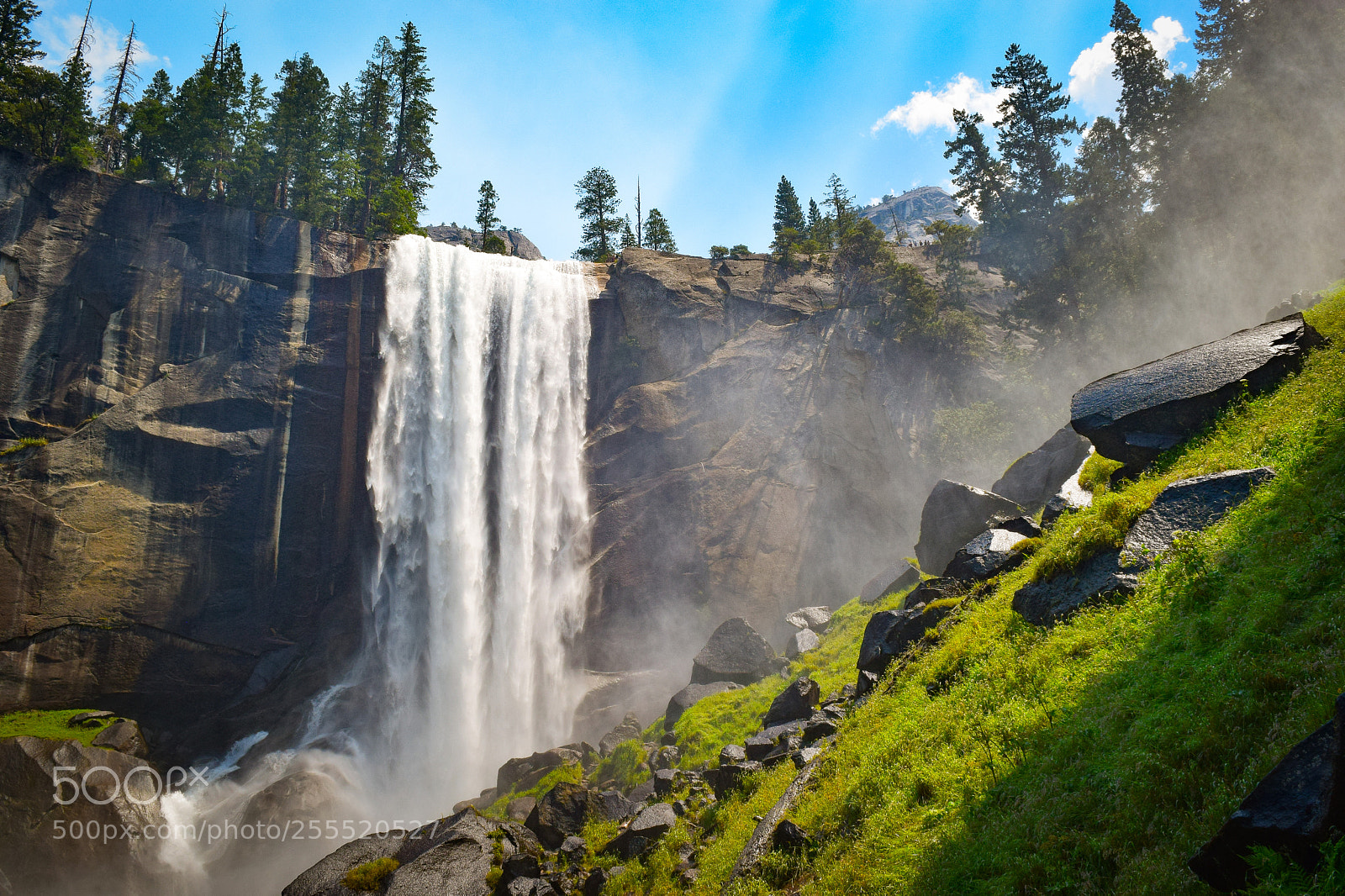 Nikon D3300 sample photo. Rugged granite cascade photography