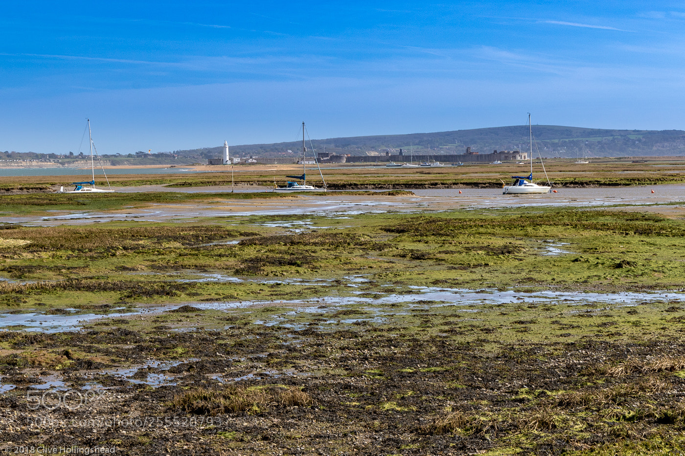 Canon EOS 7D Mark II sample photo. Low tide at keyhaven photography