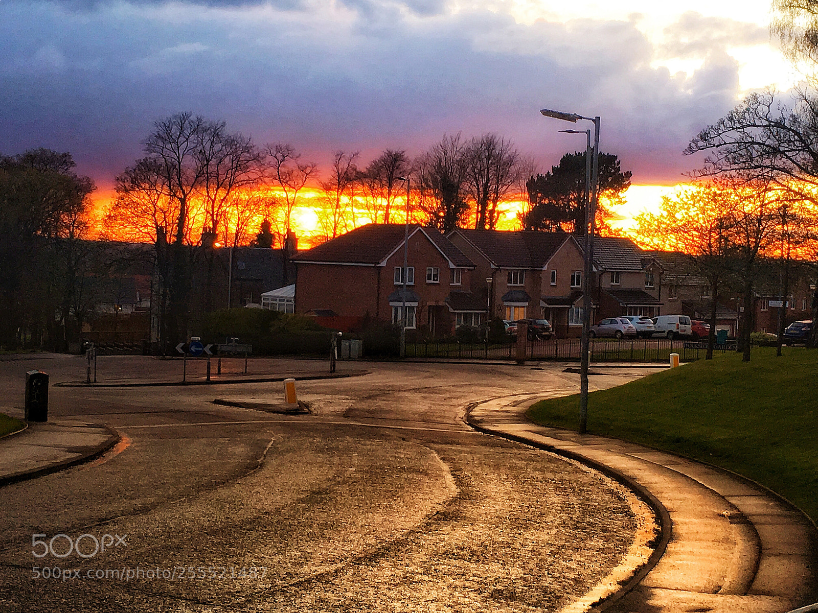 Apple iPhone 6s sample photo. Lanarkshire sunset  photography