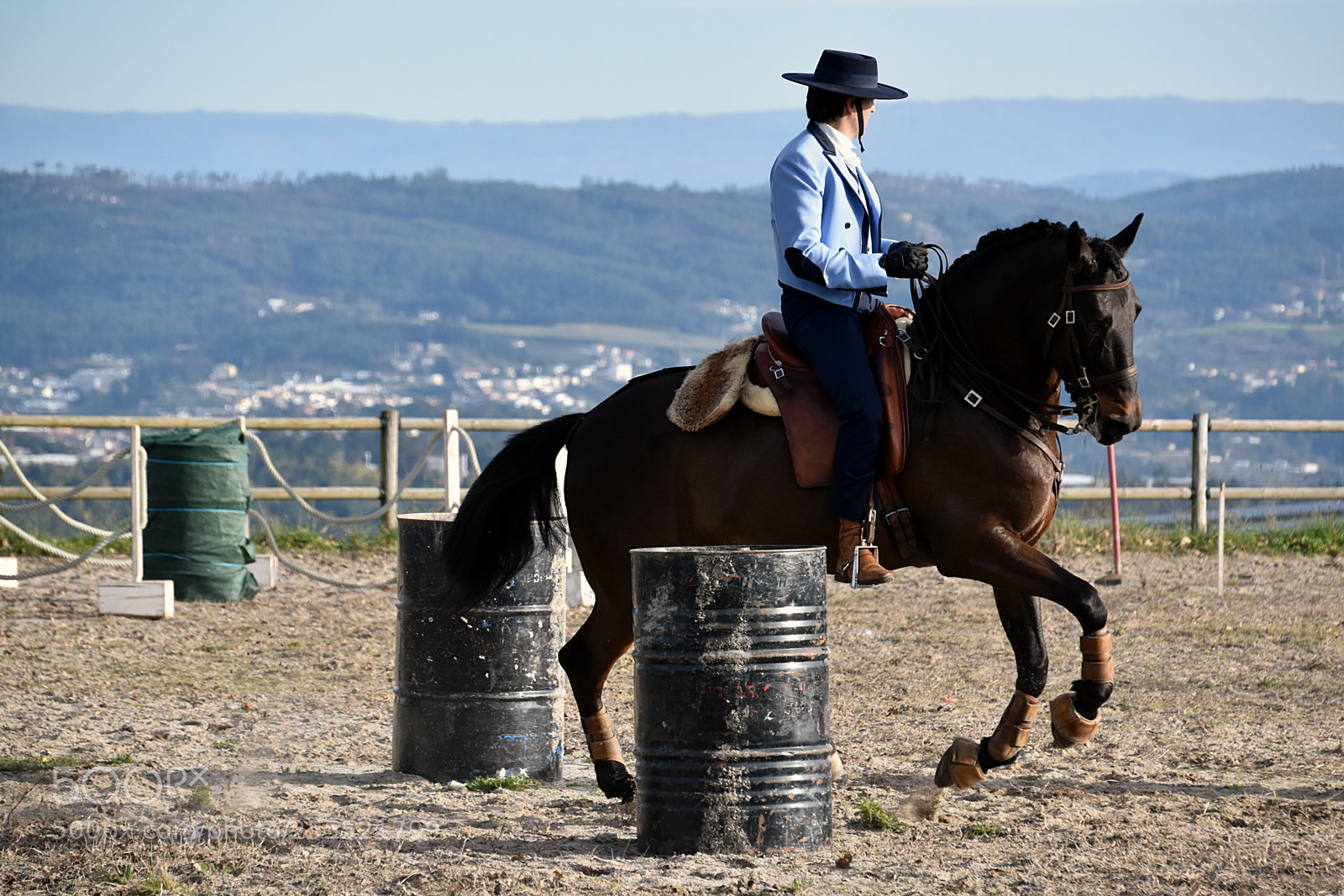 Nikon D5500 sample photo. Equitaçao de trabalho photography