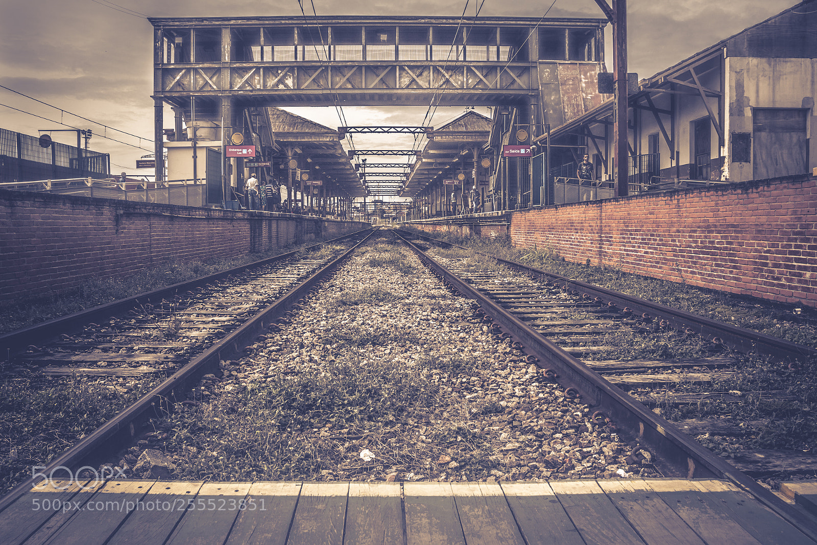 Canon EOS 60D sample photo. Between the rails photography