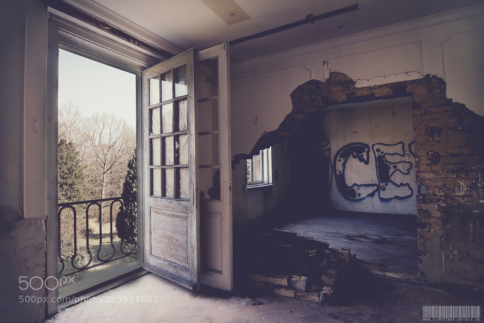Nikon D5300 sample photo. Balcony - sanatorium photography