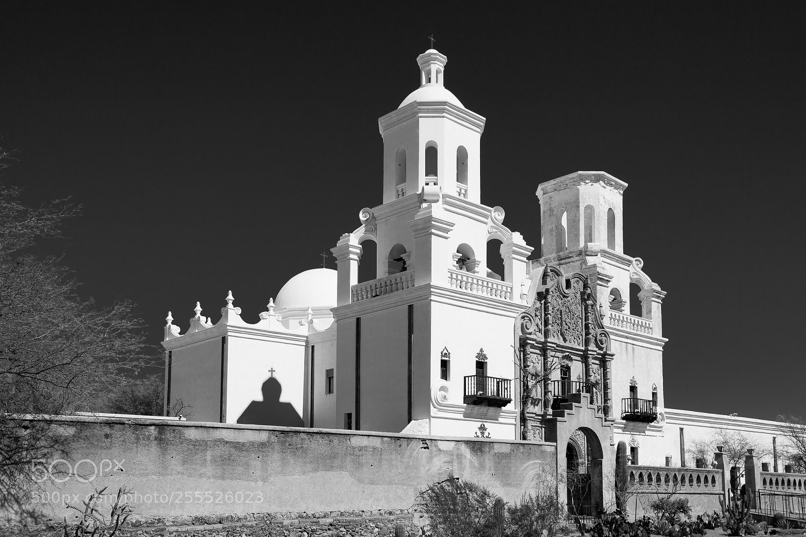 Canon EOS 5D sample photo. San xavier del bac photography