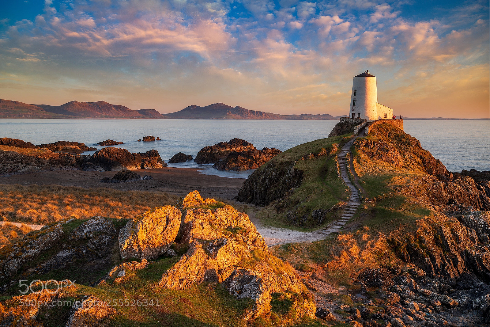 Sony a7R III sample photo. Lighthouse on llanddwyn island photography