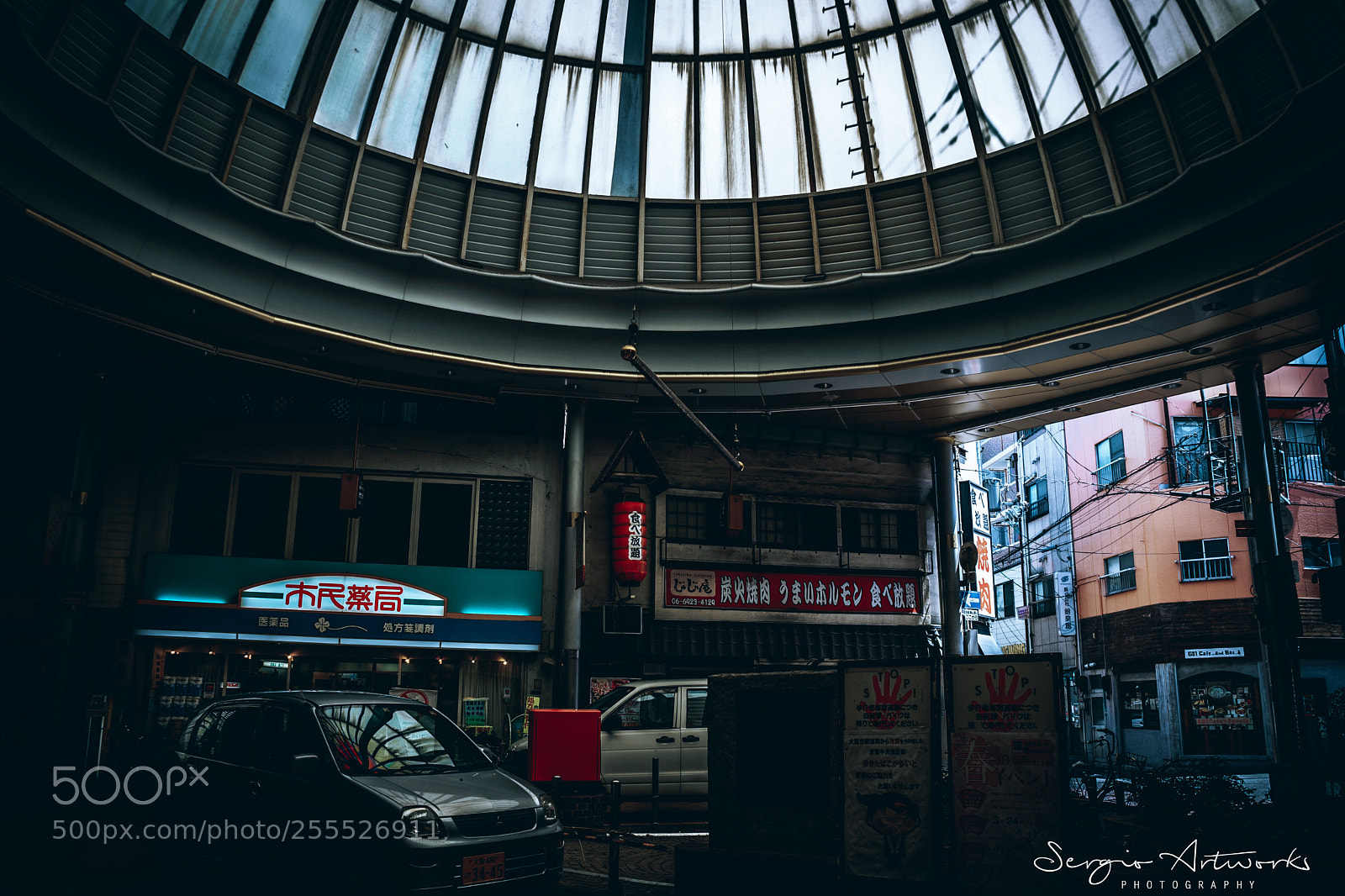 Sony a7 II sample photo. Kyobashi, osaka photography