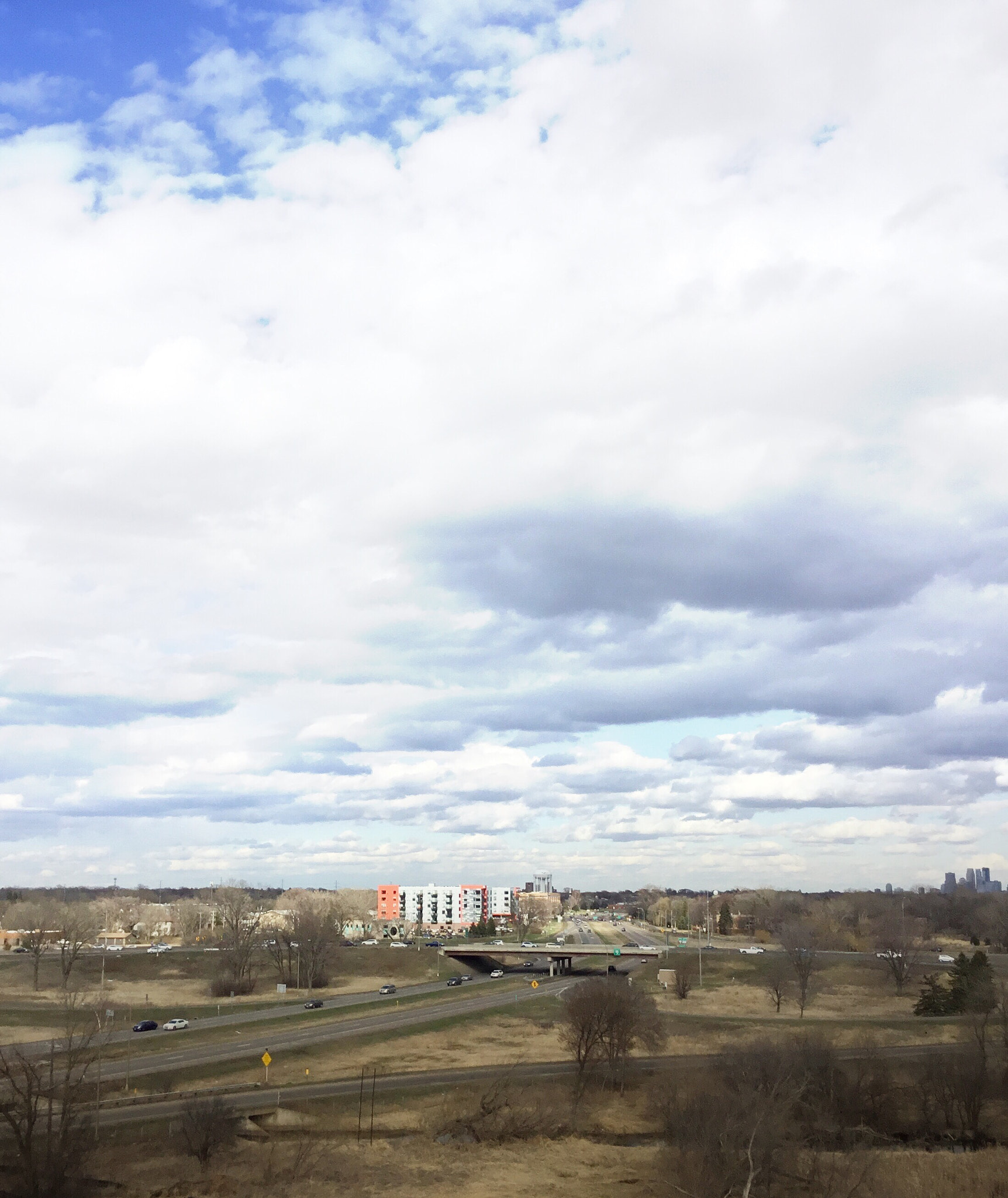 Apple iPad (5th generation) sample photo. The big blue sky in minnesota photography