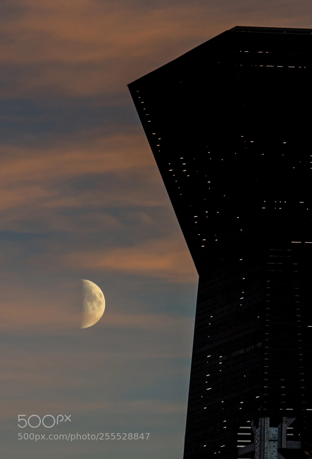Nikon D600 sample photo. Atempt at the moon photography