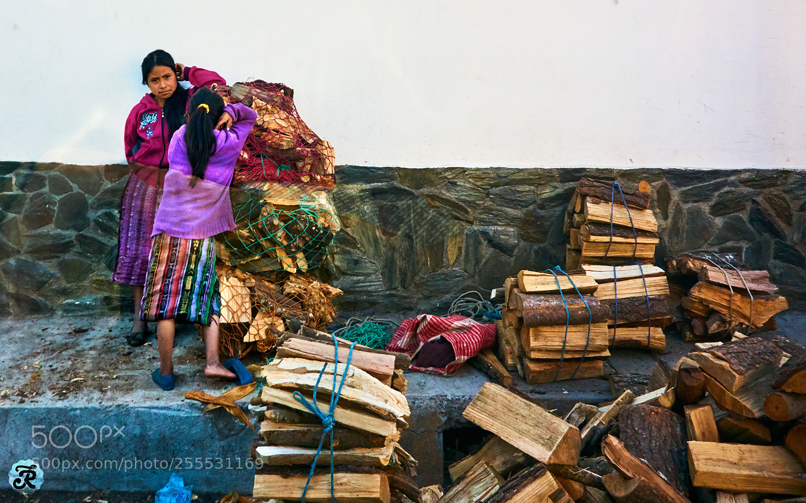 Sony a6000 sample photo. Panajachel little girls photography
