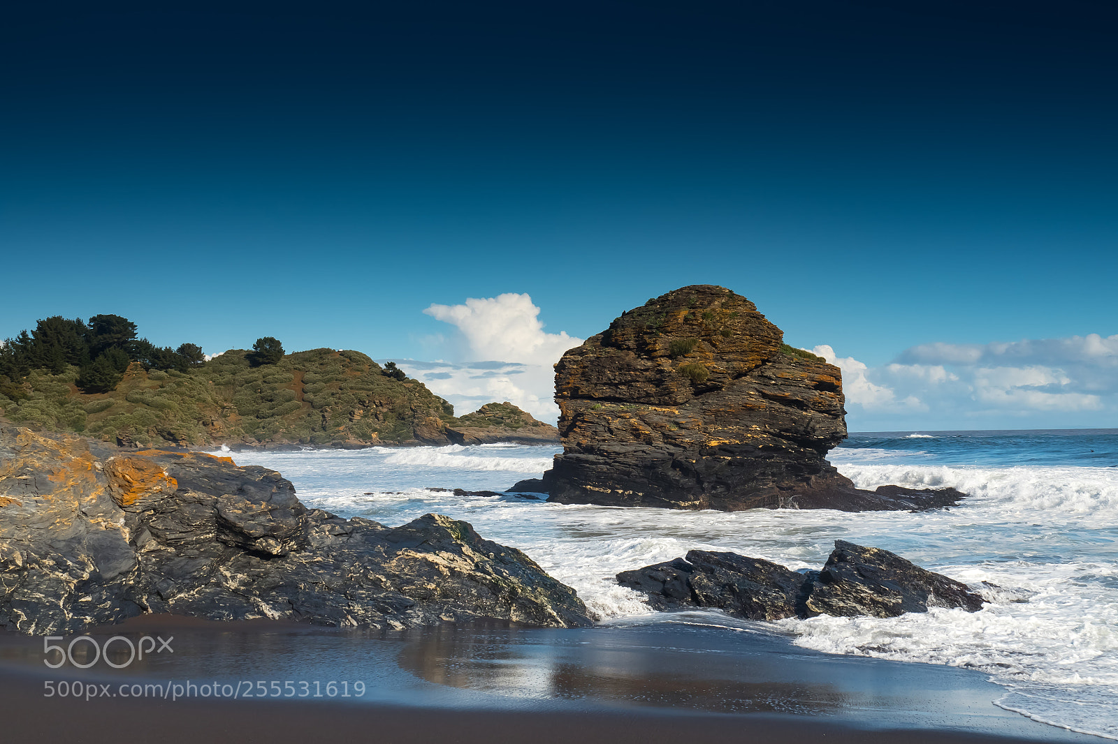 Olympus OM-D E-M5 II sample photo. Cencepcion beach, chile photography