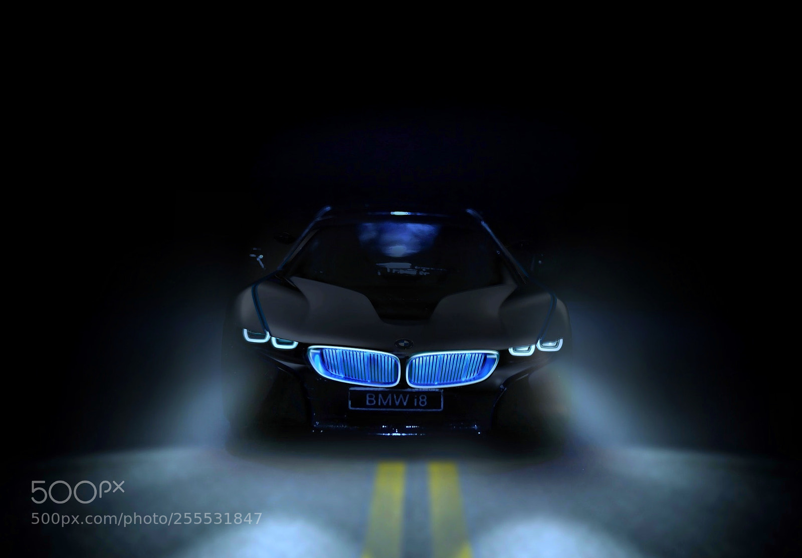 Sony Cyber-shot DSC-HX400V sample photo. Bmw i8 photography