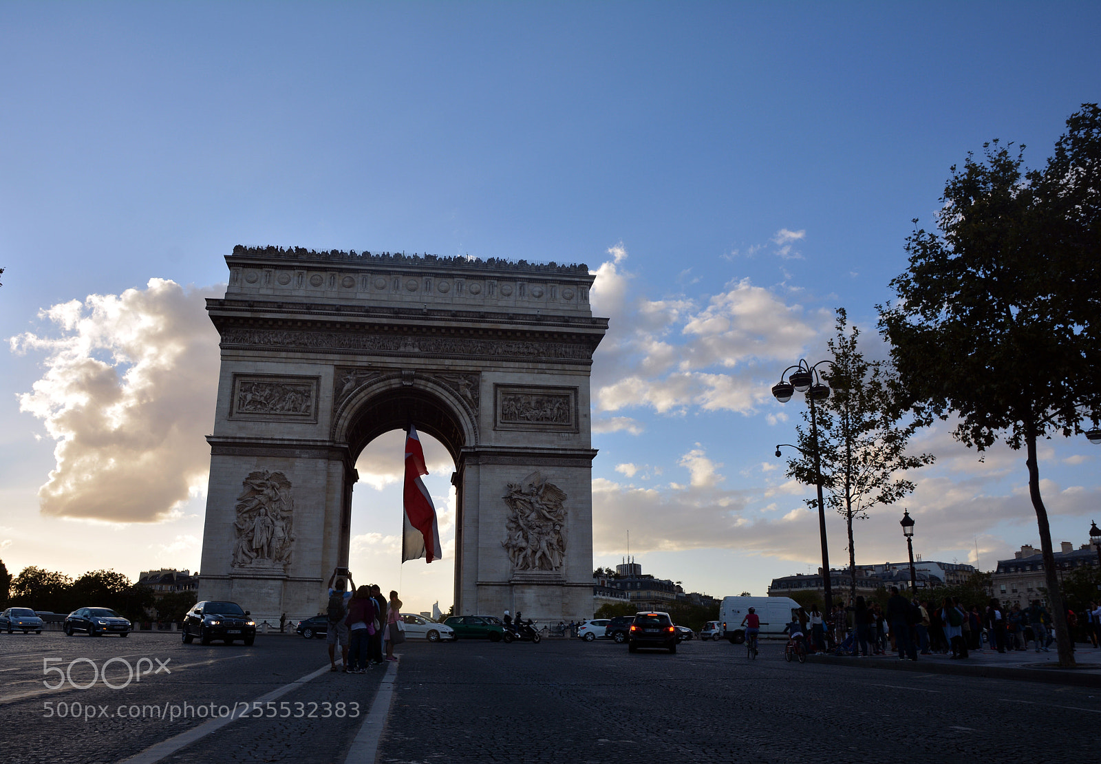 Nikon D7100 sample photo. Arc de triomphe photography