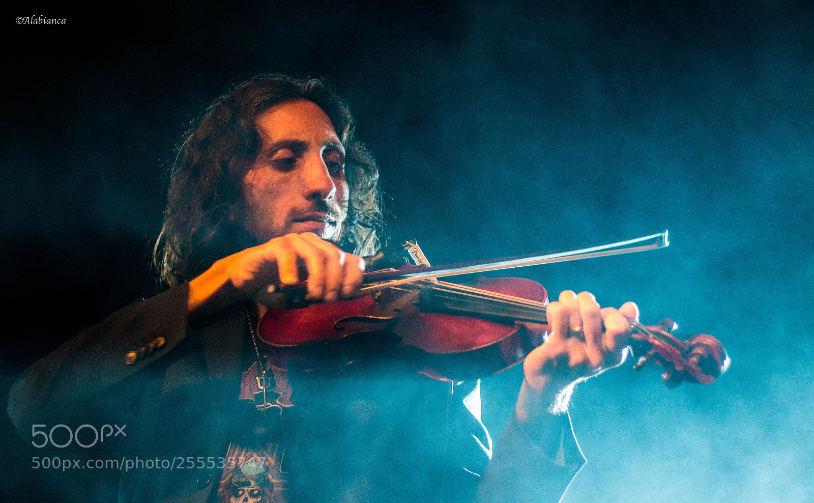 Canon EOS 70D sample photo. Violinist photography