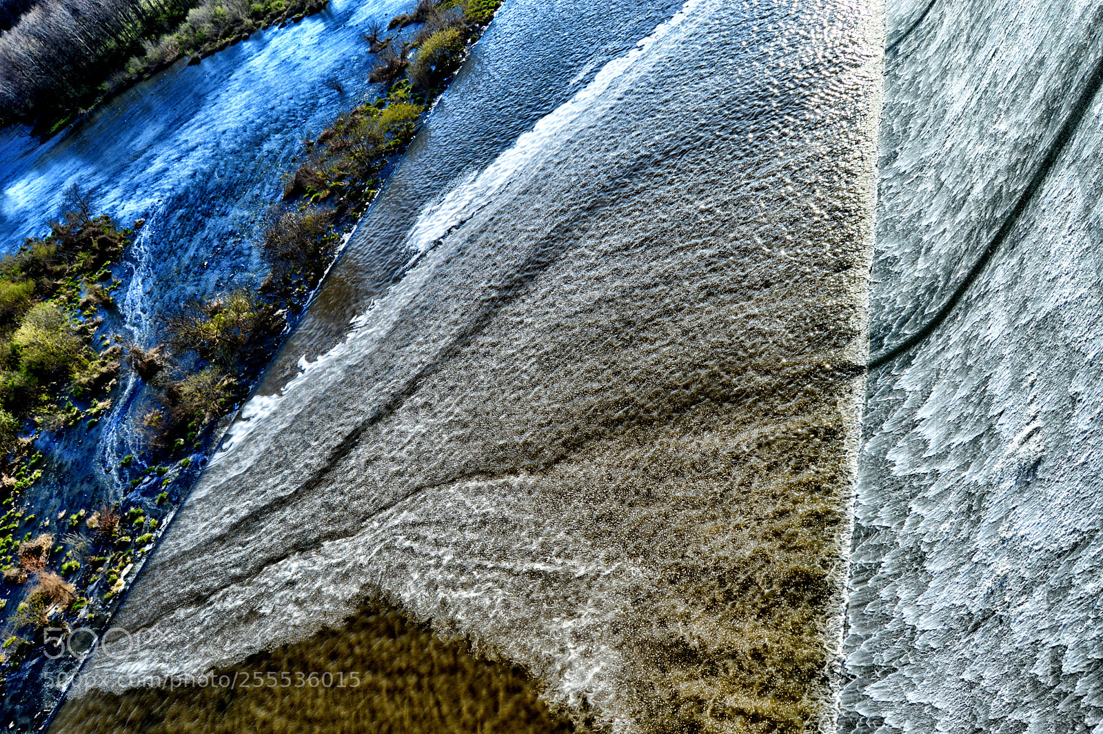 Nikon D3200 sample photo. River of foam photography