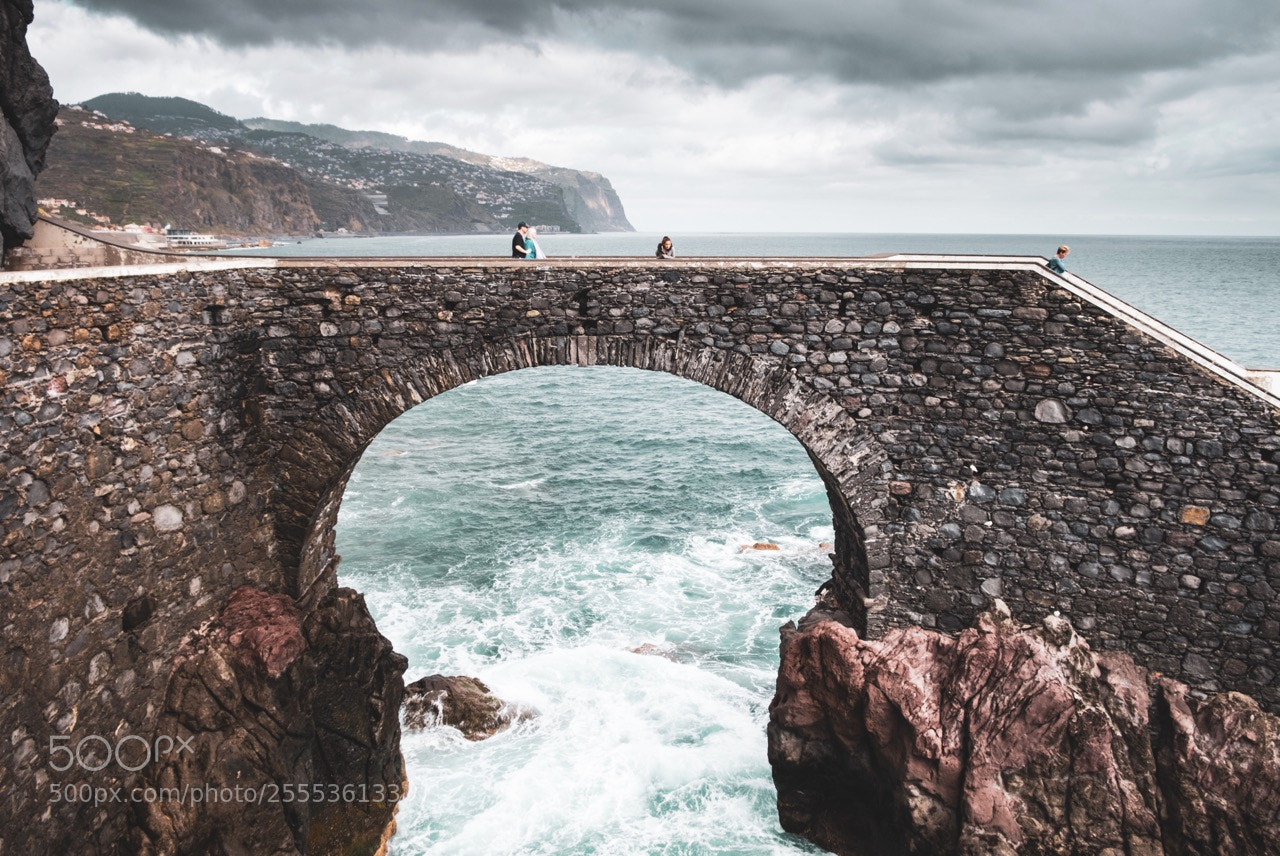 Fujifilm X-T20 sample photo. Bridge over the ocean photography