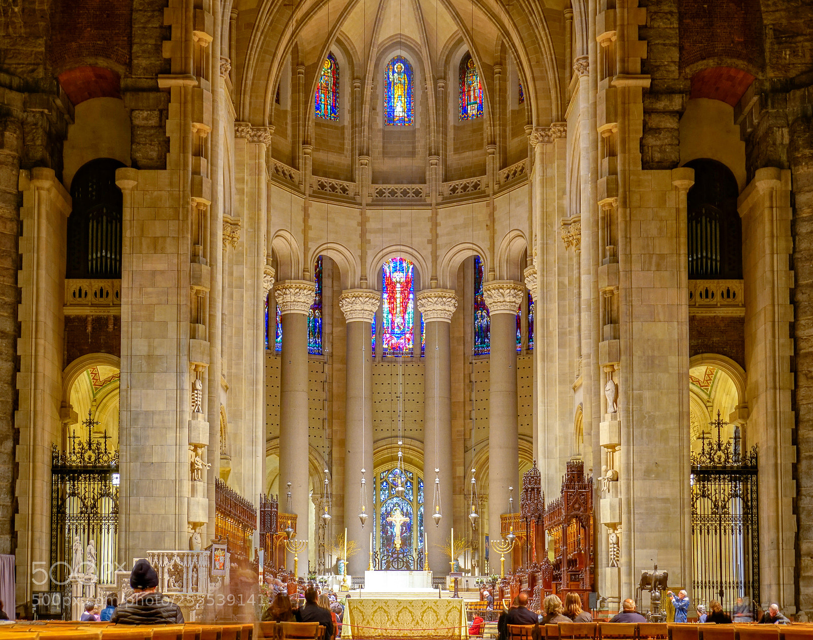 Sony a6300 sample photo. Inside cathedral of st photography