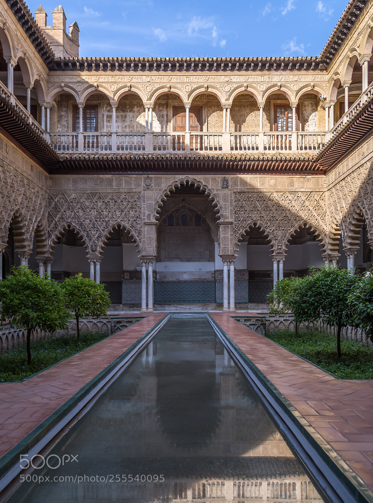 Canon EOS 6D sample photo. Sevilla⏐real alcazar courtyard photography
