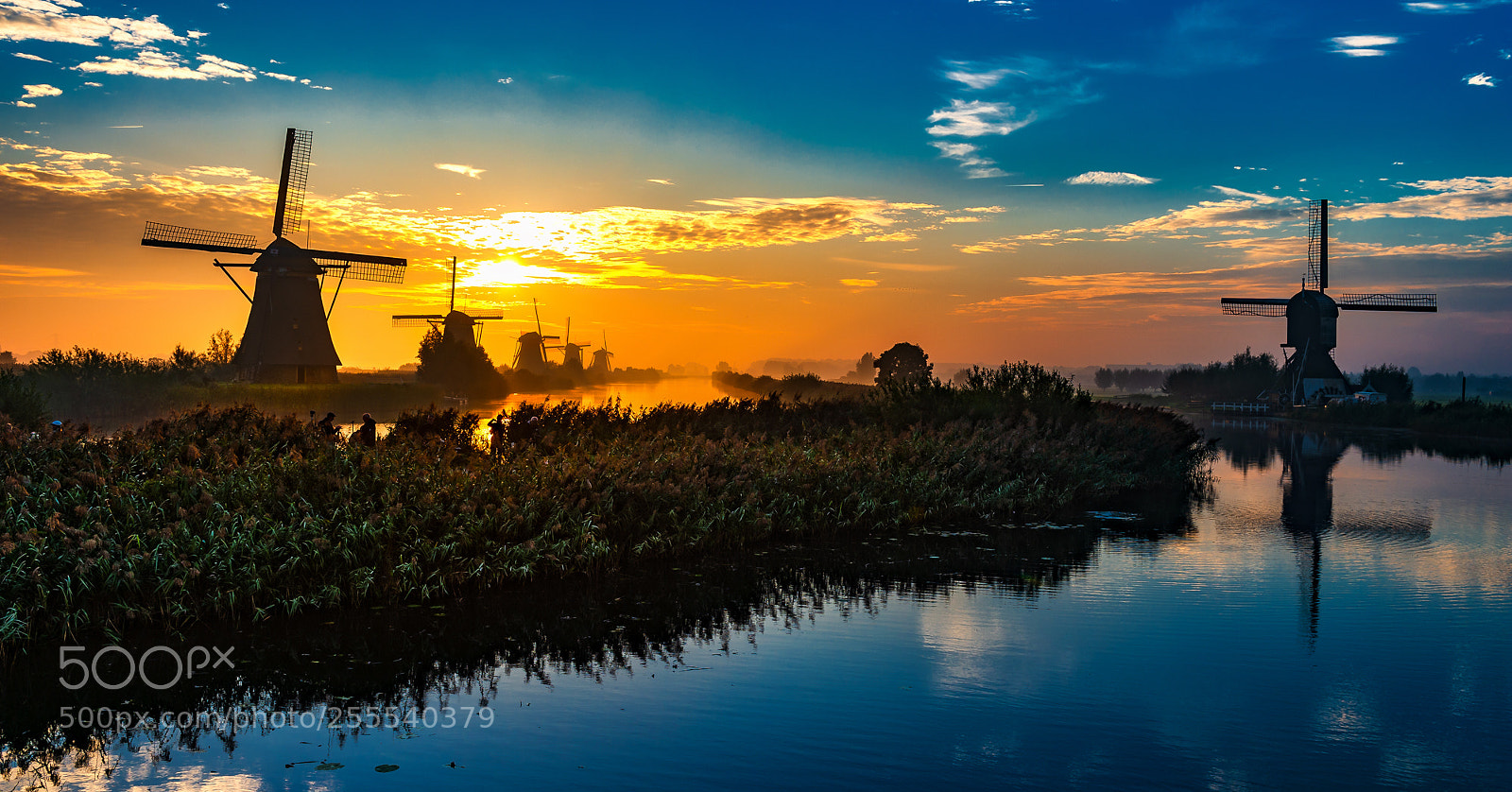 Nikon D4S sample photo. Sunrise @ kinderdijk ! photography