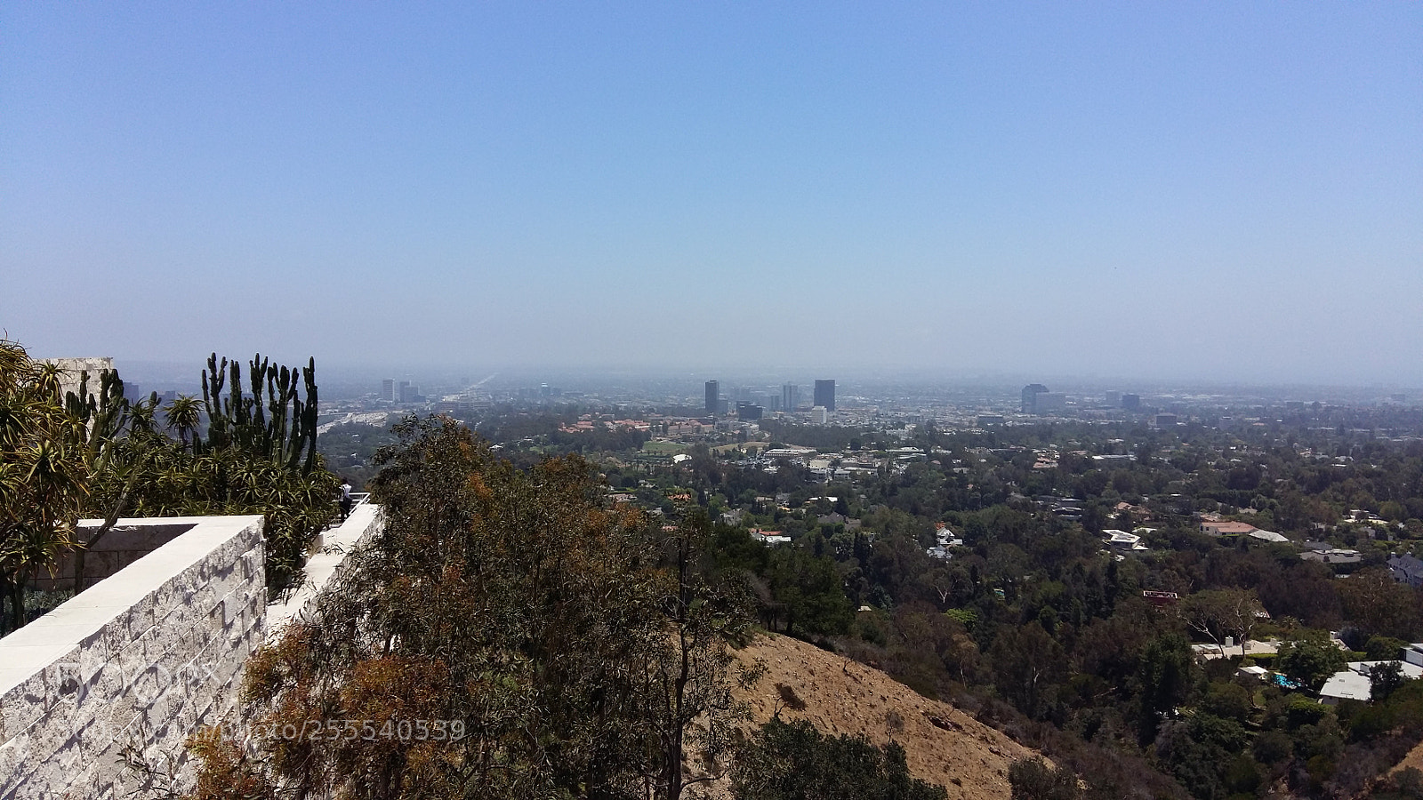 Samsung Galaxy A5 sample photo. View from getty center photography