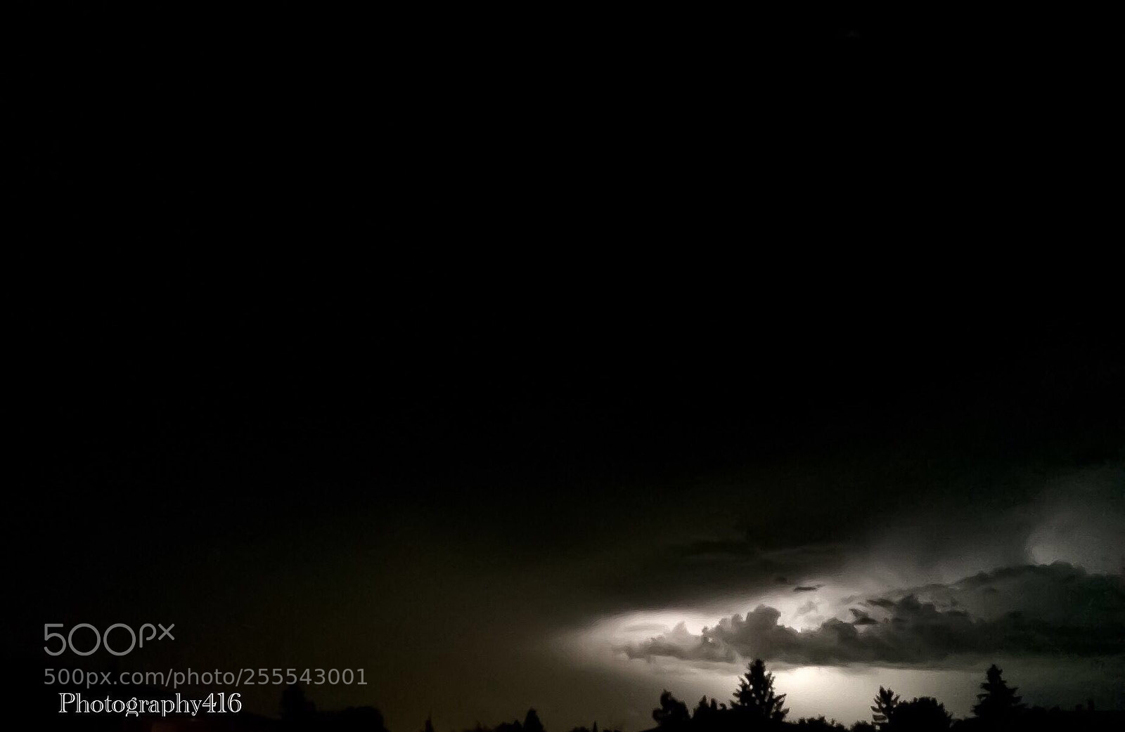 Apple iPhone sample photo. Lightning in the dark  photography
