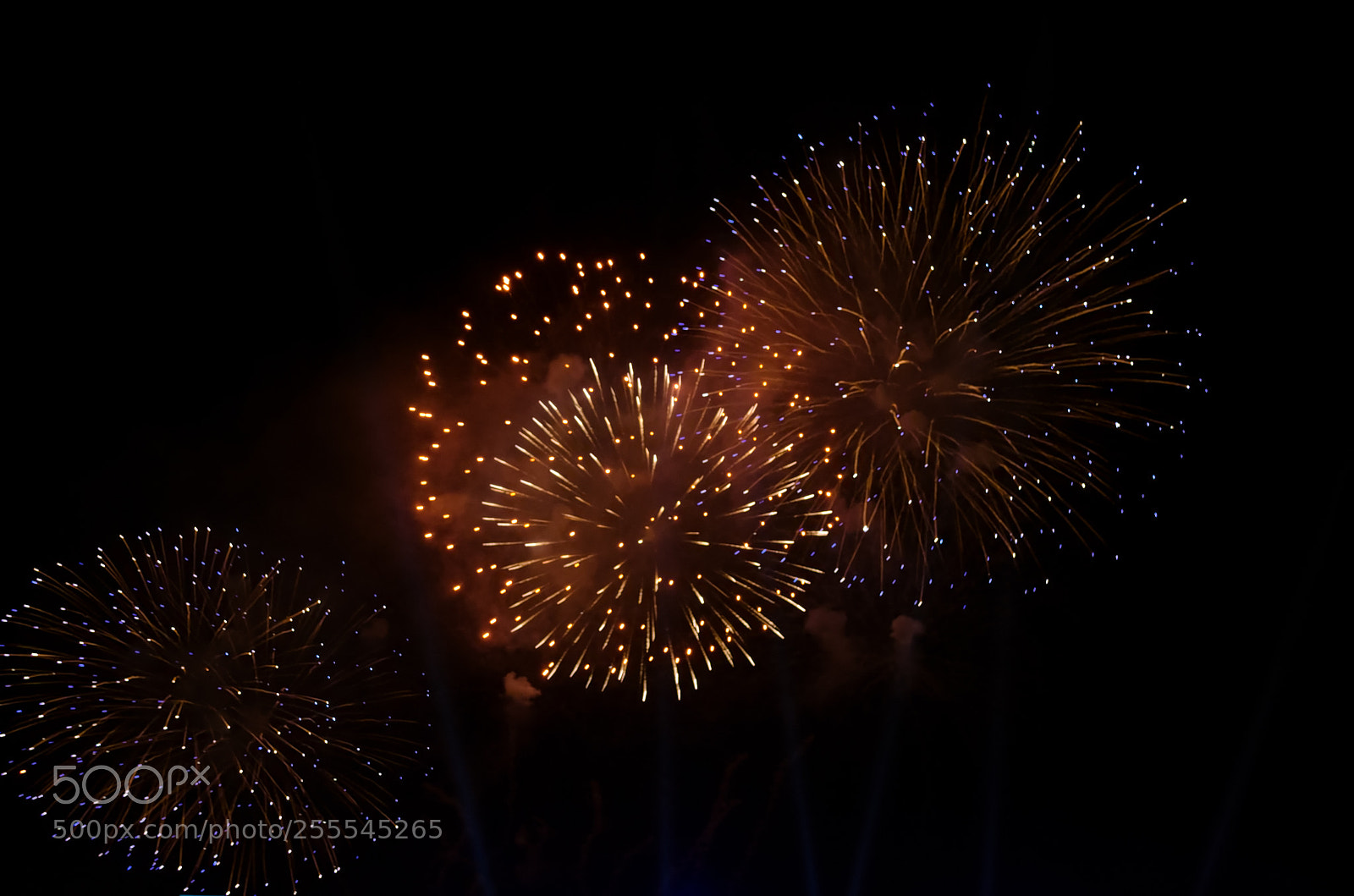 Nikon D5100 sample photo. Multicolor fireworks on a photography