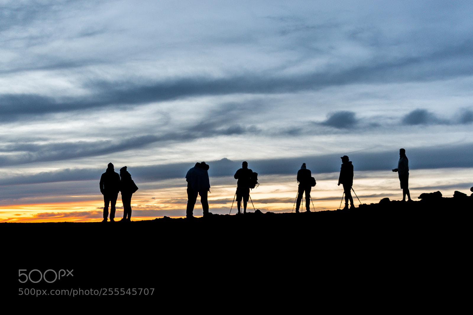 Nikon D5500 sample photo. Sunset at haleakala, maui photography