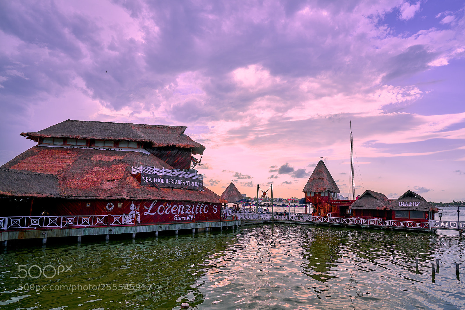 Sony a7R II sample photo. Sunset, harbor 2 photography