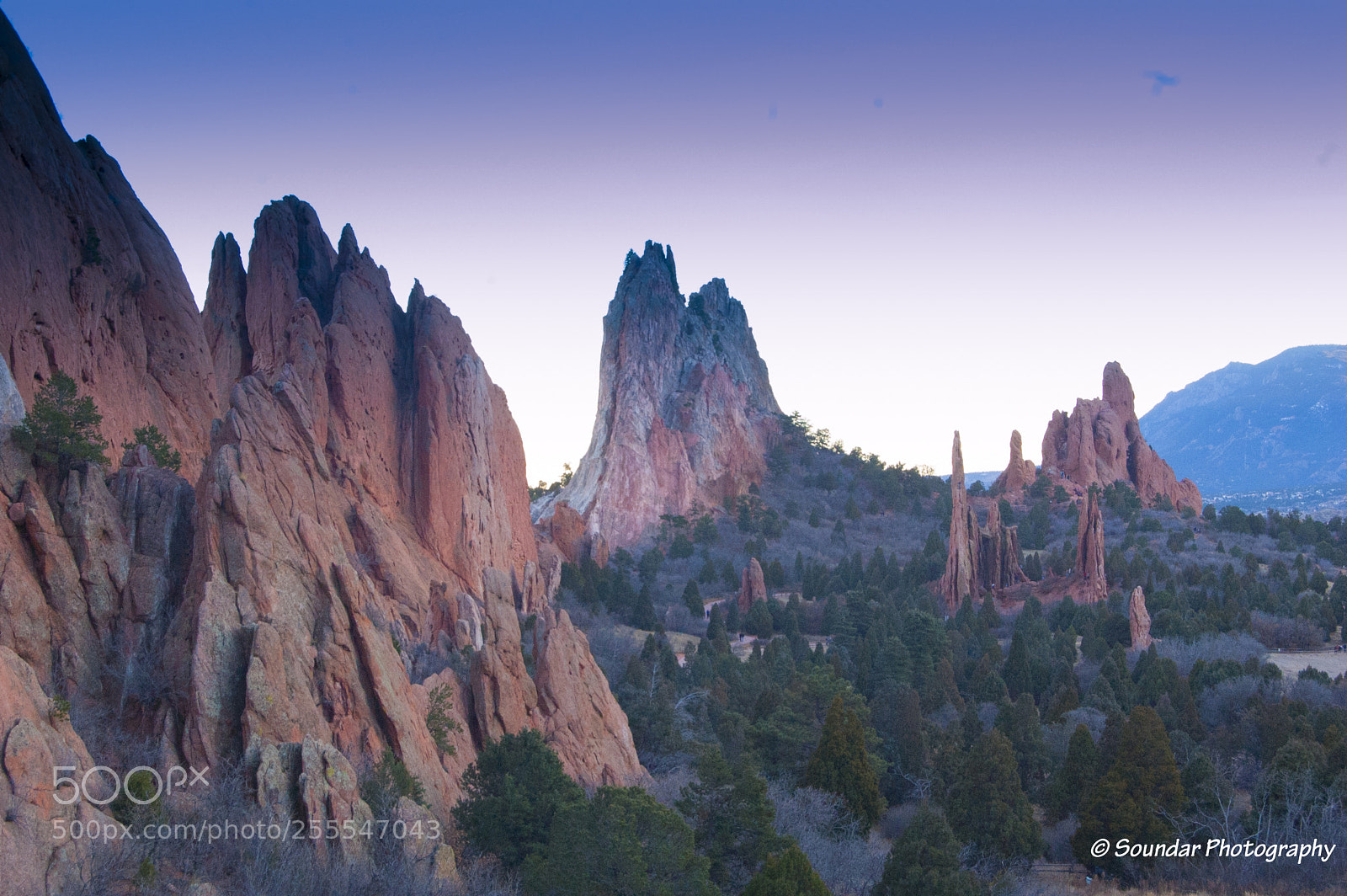 Nikon D50 sample photo. Garden of gods photography