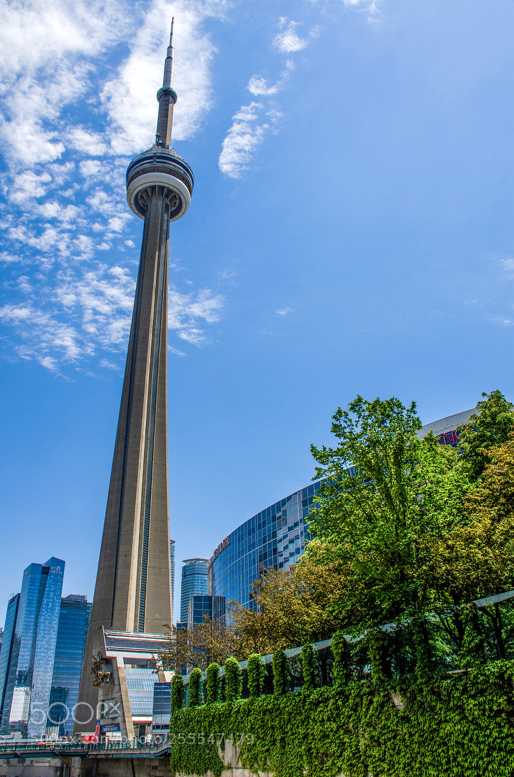 Nikon D7000 sample photo. Cn tower photography