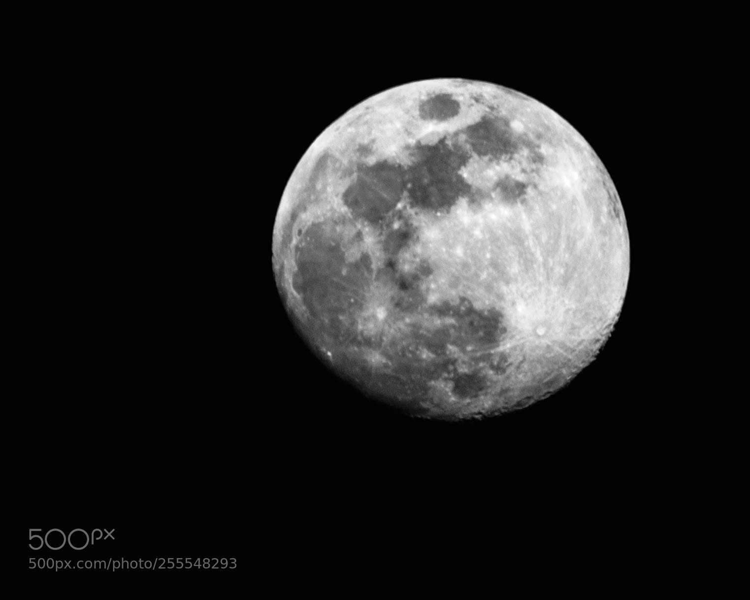 Canon EOS 80D sample photo. The moon photography