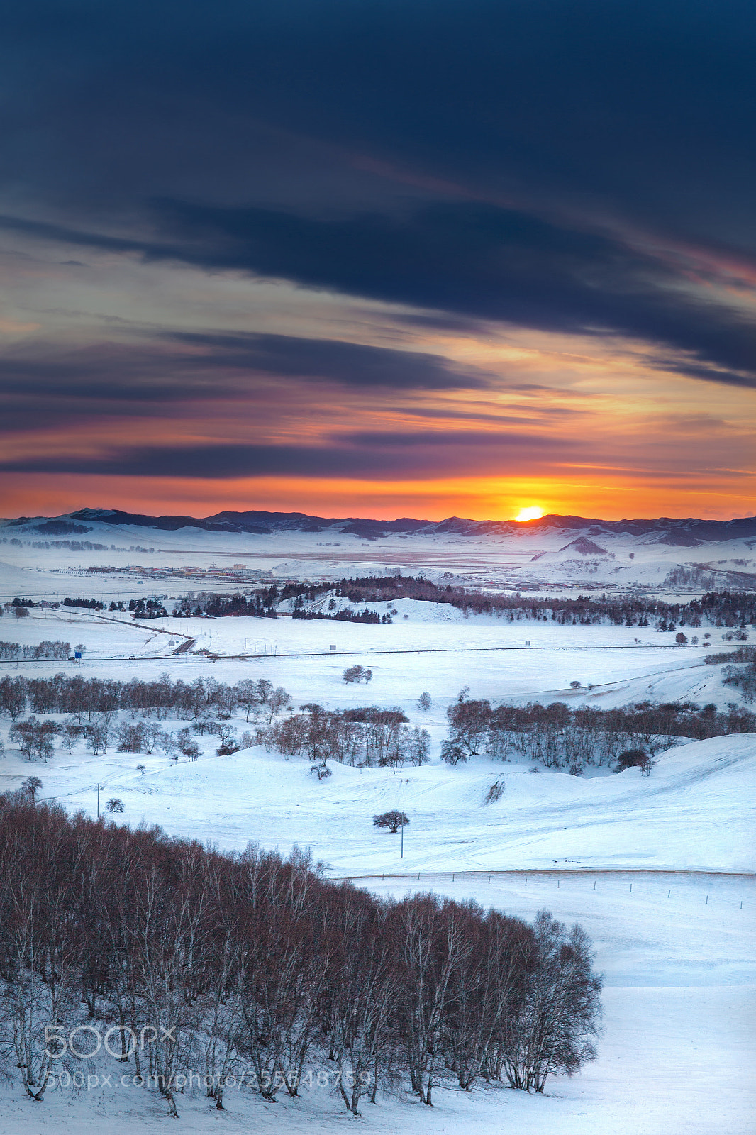 Canon EOS 6D sample photo. 内蒙雪景 photography
