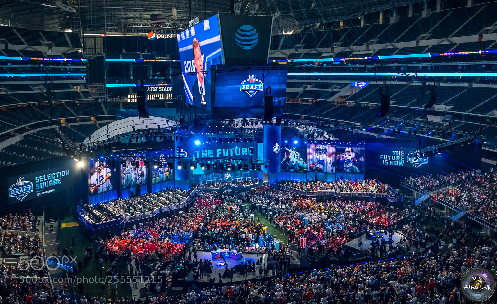 Nikon D500 sample photo. 2018 nfl draft  photography