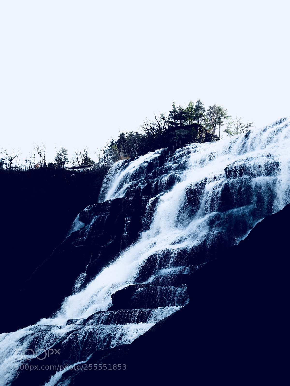 Apple iPhone 5c sample photo. Waterfall photography