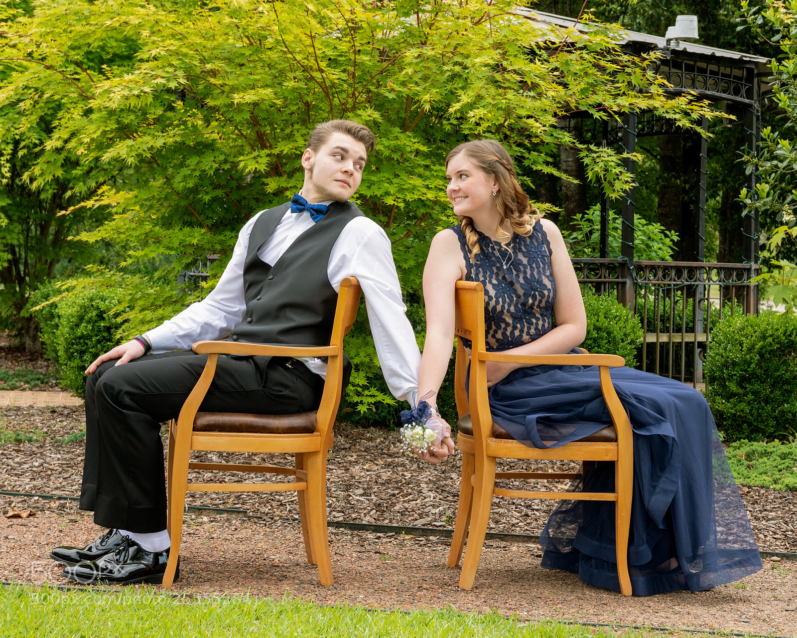 Nikon D500 sample photo. Cute prom couple photography