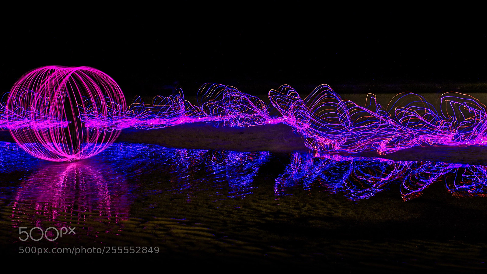 Nikon D5200 sample photo. Light painting at the photography
