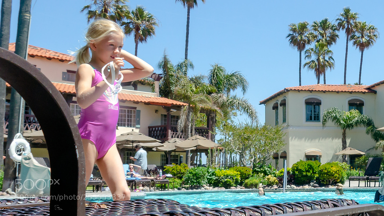 Nikon D7000 sample photo. By the pool in photography