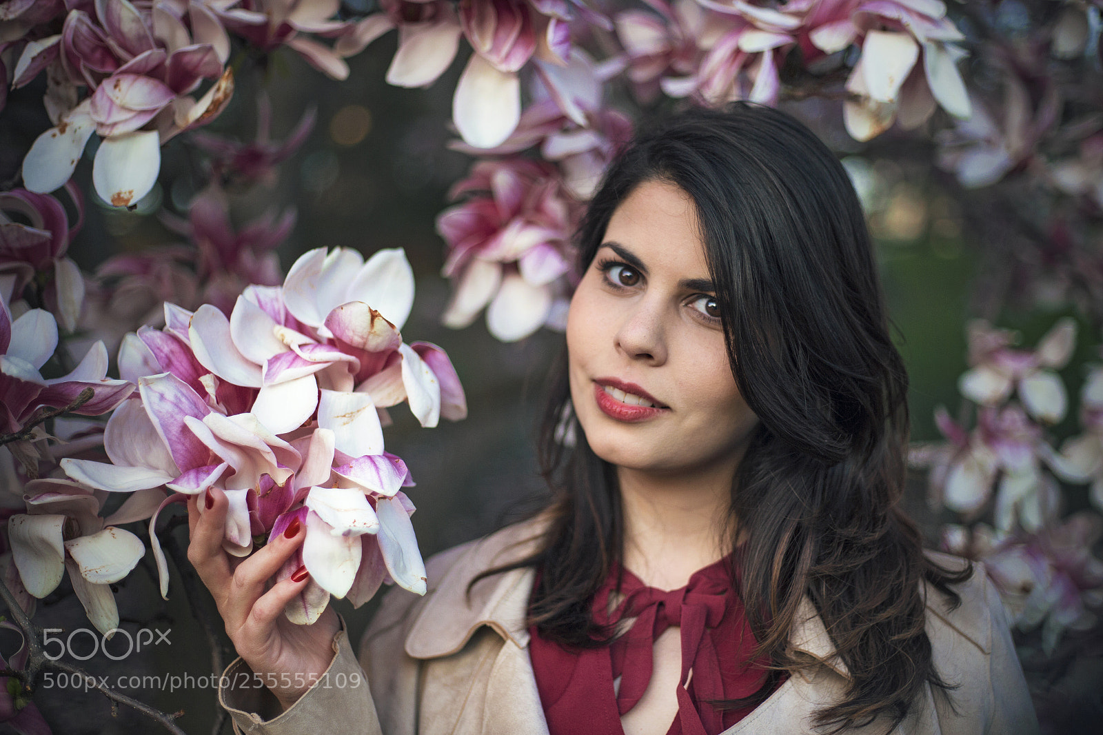 Canon EOS 6D sample photo. Sakura portrait photography