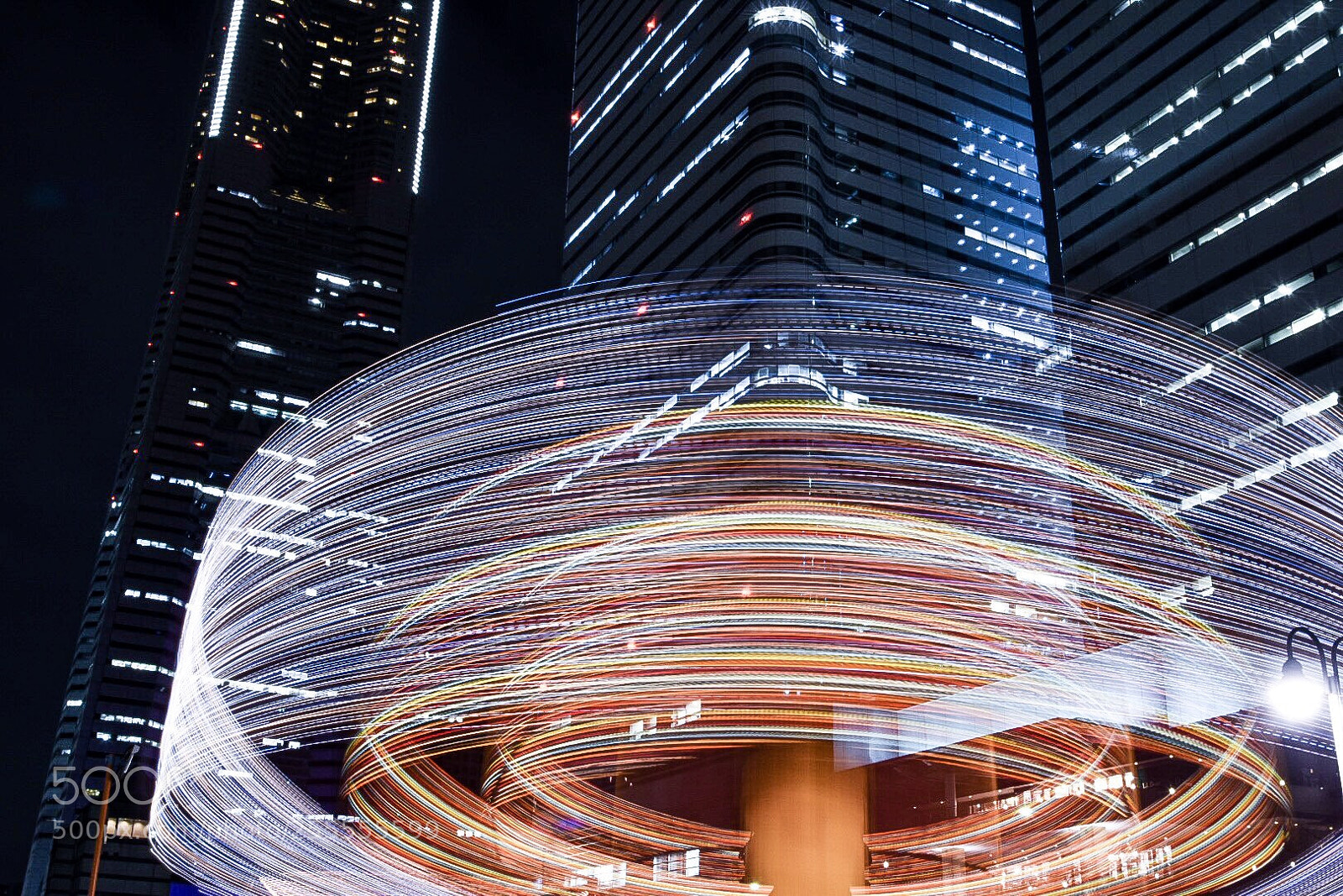 Nikon D5500 sample photo. Lightning circle photography