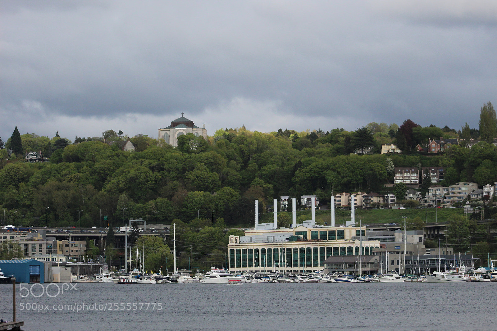 Canon EF 75-300mm f/4-5.6 sample photo. Over lake union photography