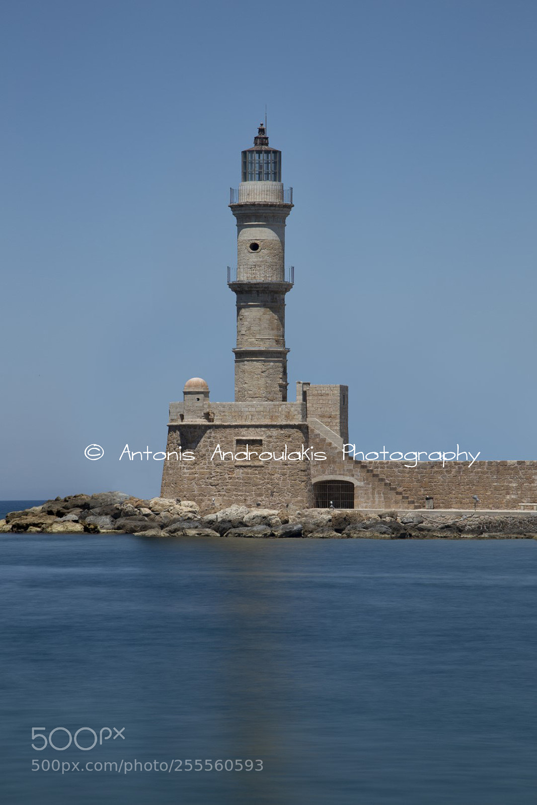 Canon EOS 6D sample photo. The lighthouse of chania photography