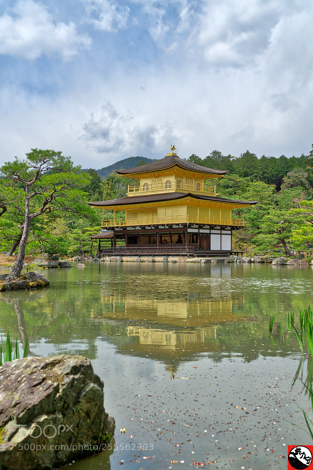 Sony a6000 sample photo. Golden-temple kinkaku-ji photography