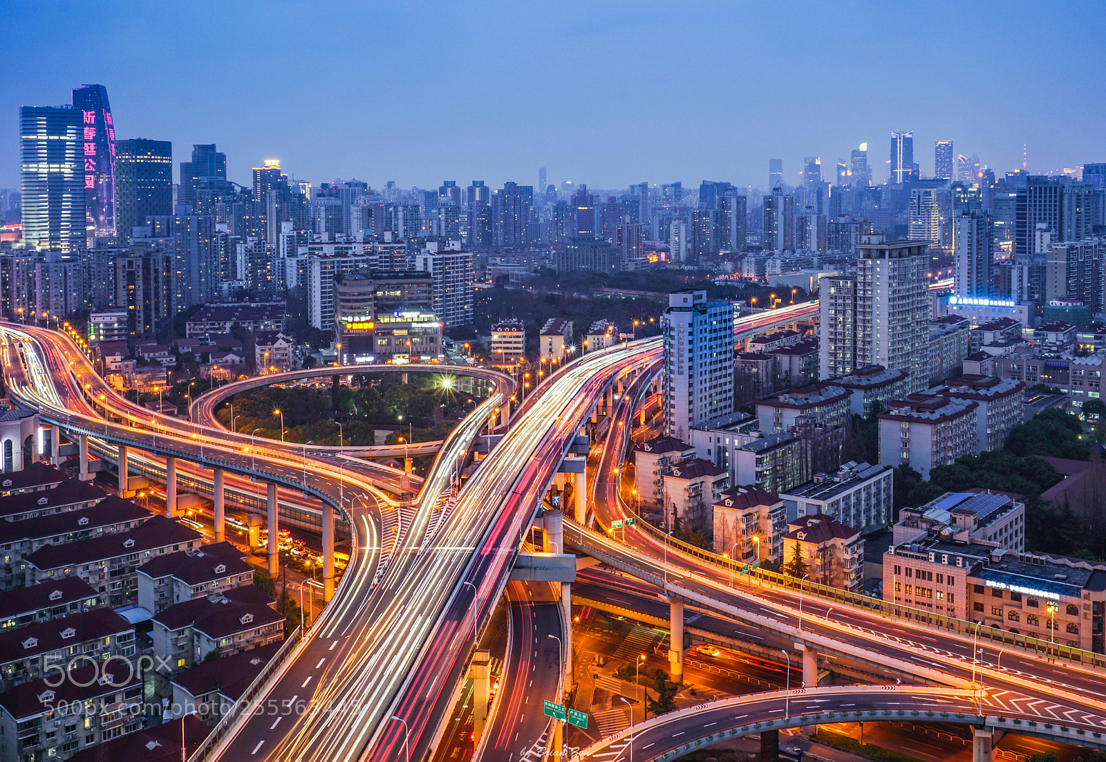 Sony a6000 sample photo. West yan'an road overpass photography