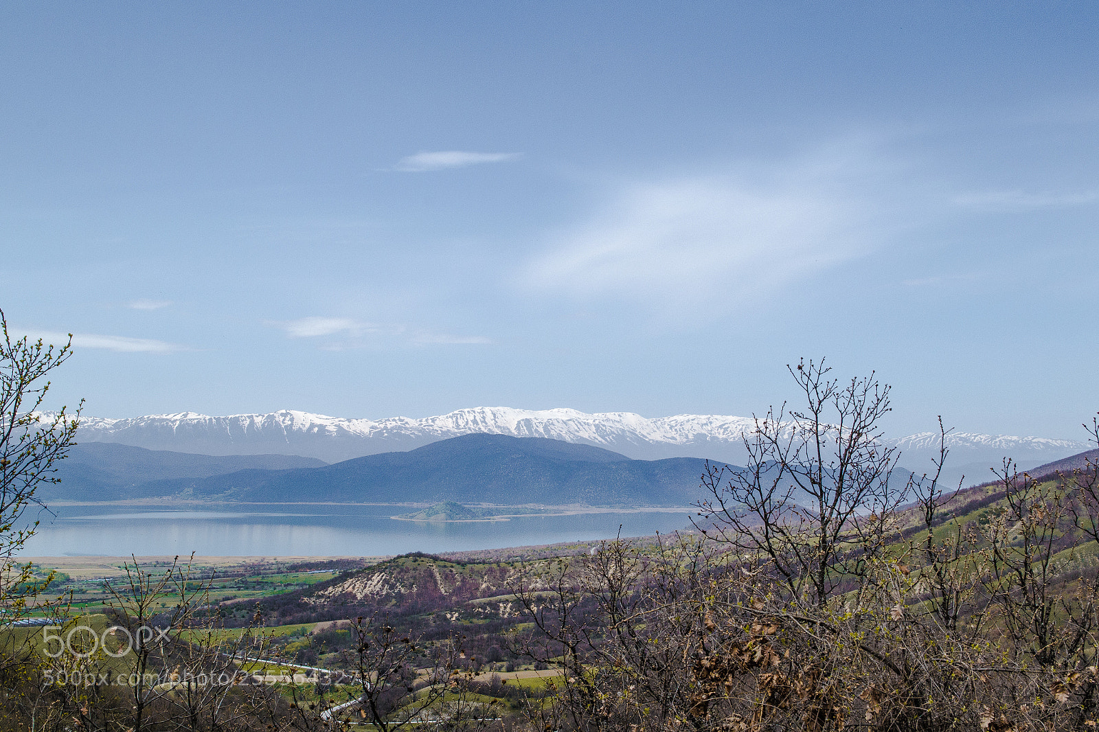 Nikon D3100 sample photo. View to mikri prespa photography