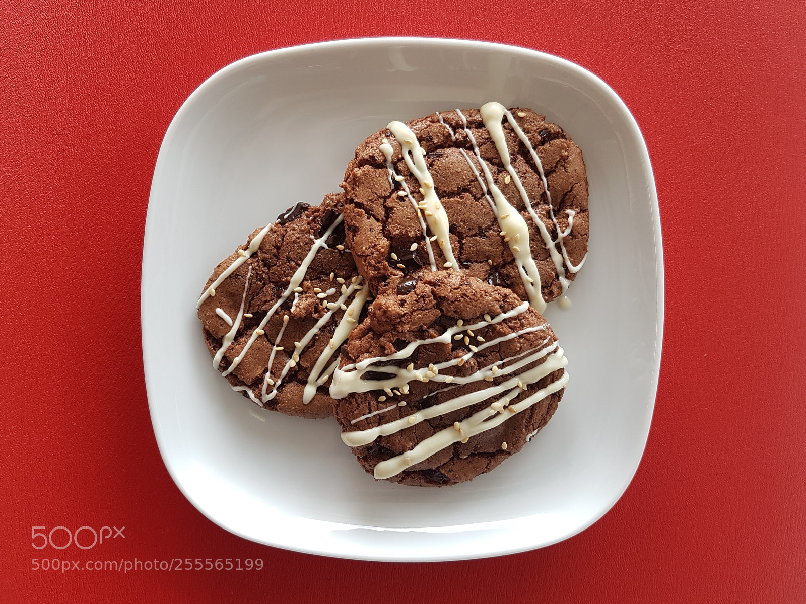 Samsung Galaxy S7 sample photo. Tahini chocolate cookies photography