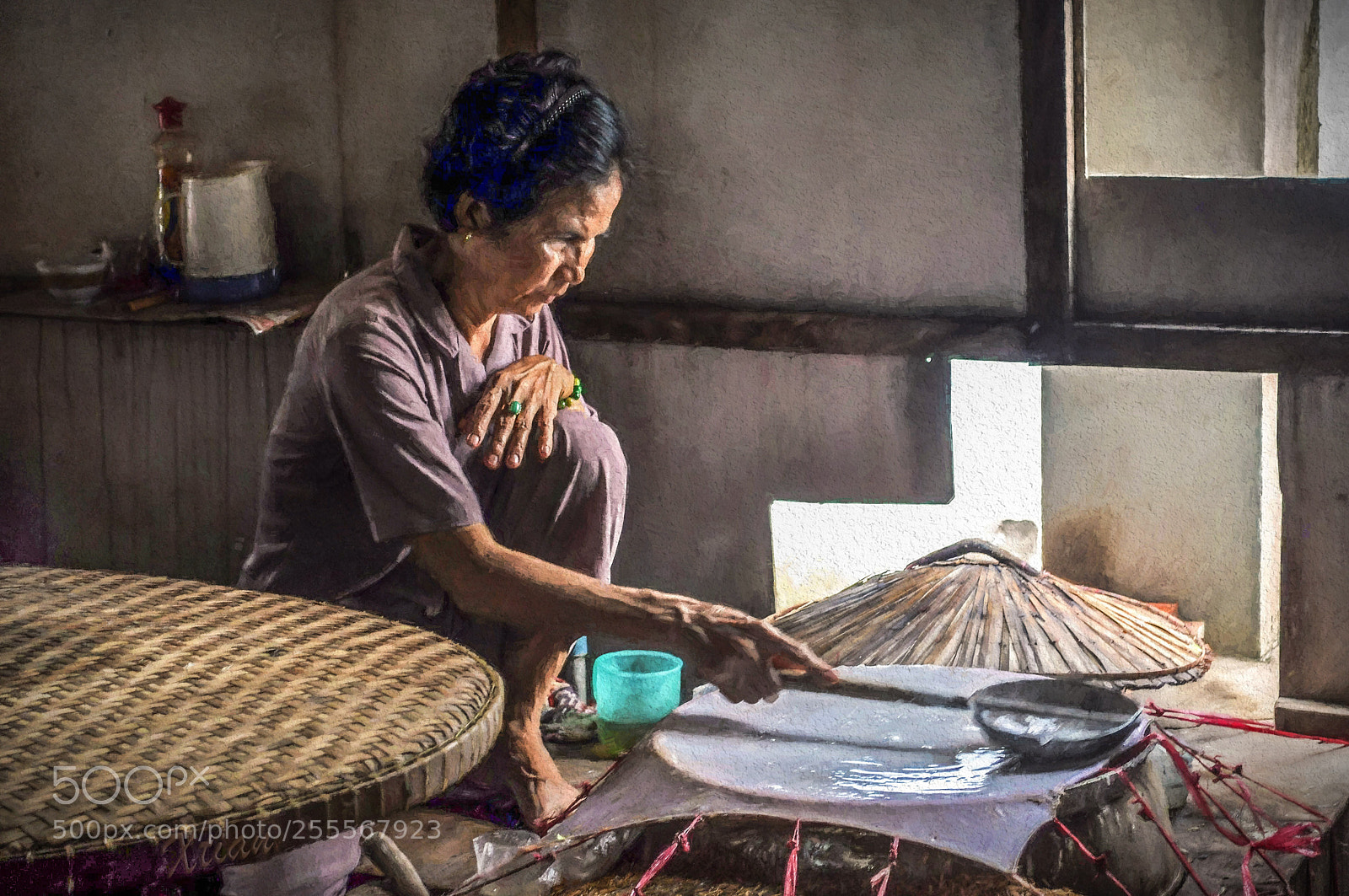 Nikon D90 sample photo. Asian cook photography