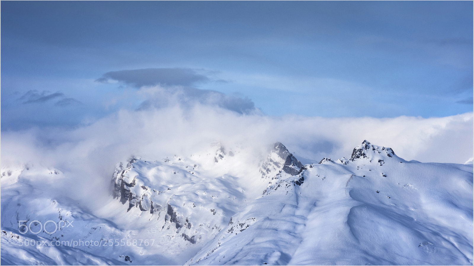 Nikon D7200 sample photo. Cloudy mont blanc photography
