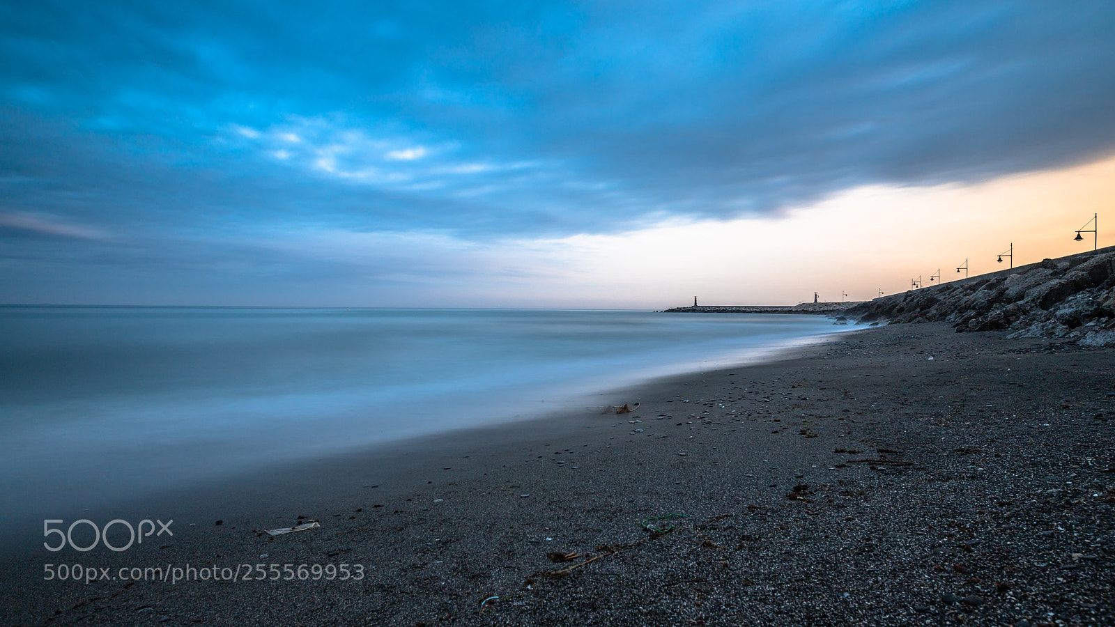 Canon EOS 6D Mark II sample photo. Estepona port at blue photography