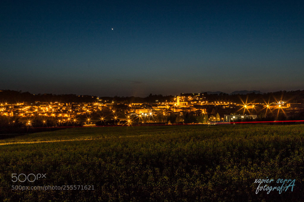 Canon EOS 70D sample photo. Night landscape photography